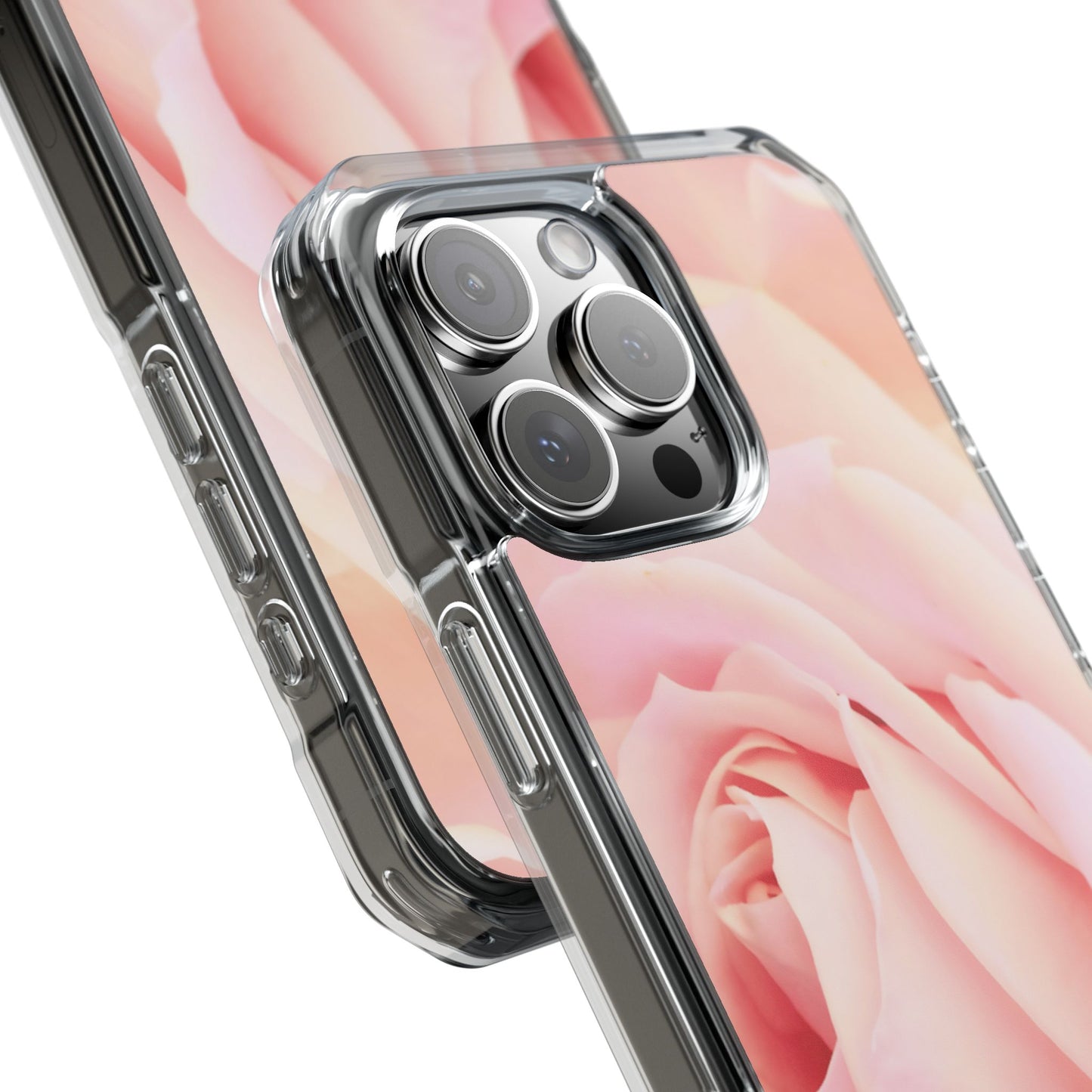 Clear Magnetic Phone Case – A Mother’s Rose Embrace