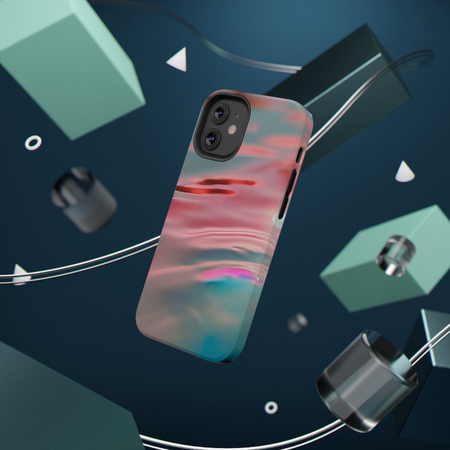 Impact-Resistant Phone Case – Liquid Sunset