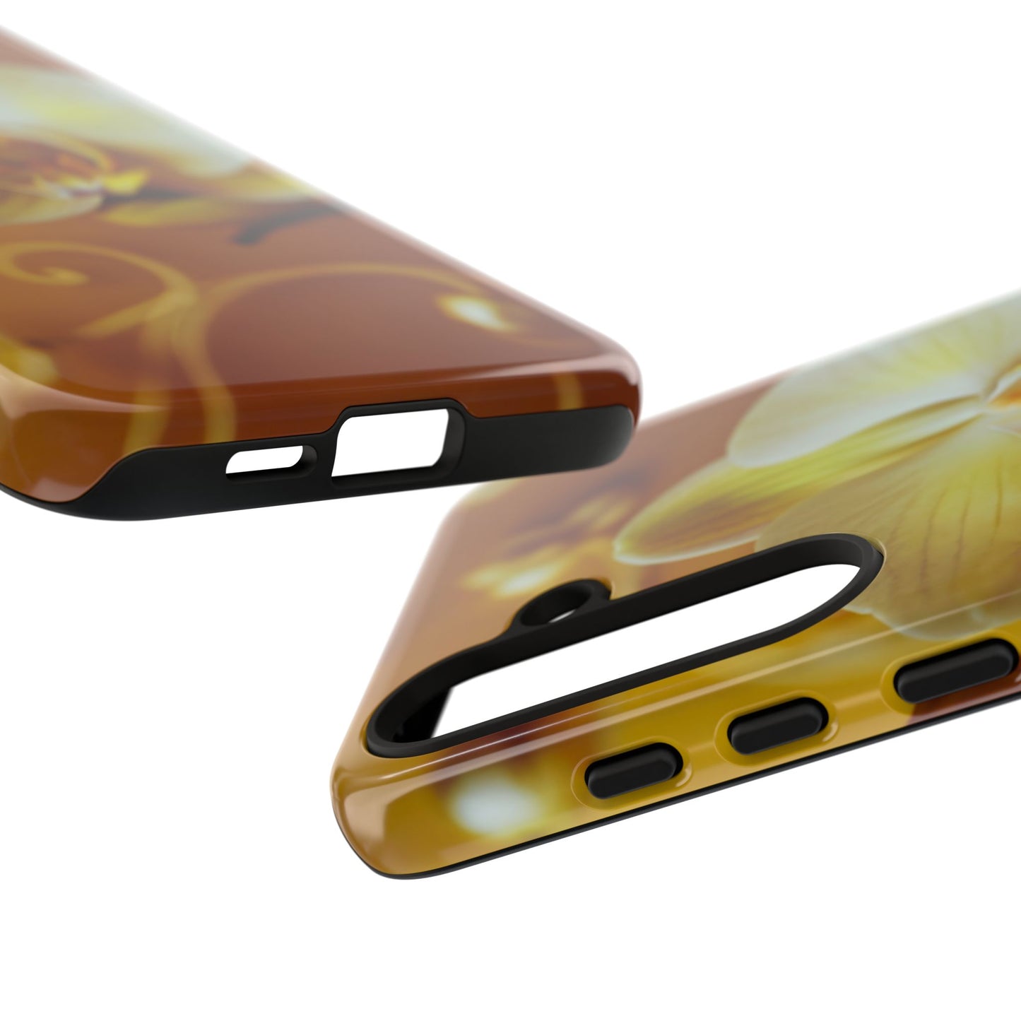 Protective Phone Case – Amber Orchid