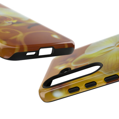 Protective Phone Case – Amber Orchid