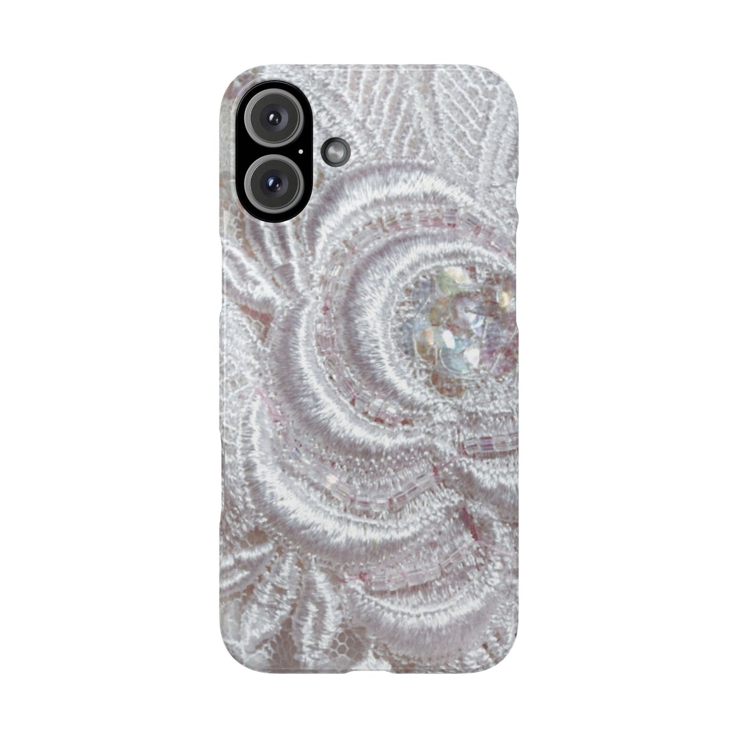 Snap Phone Case – Lace Veil