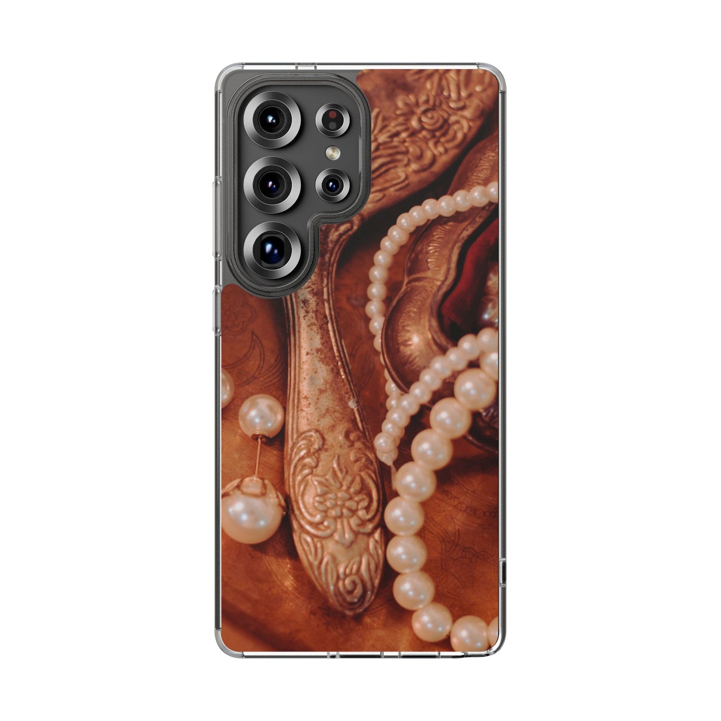Clear Phone Case – Bronze Vanity