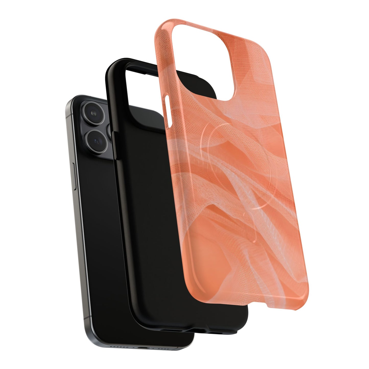 Protective Magnetic Phone Case – Coral Veil