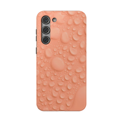 Impact-Resistant Phone Case – Apricot Rain