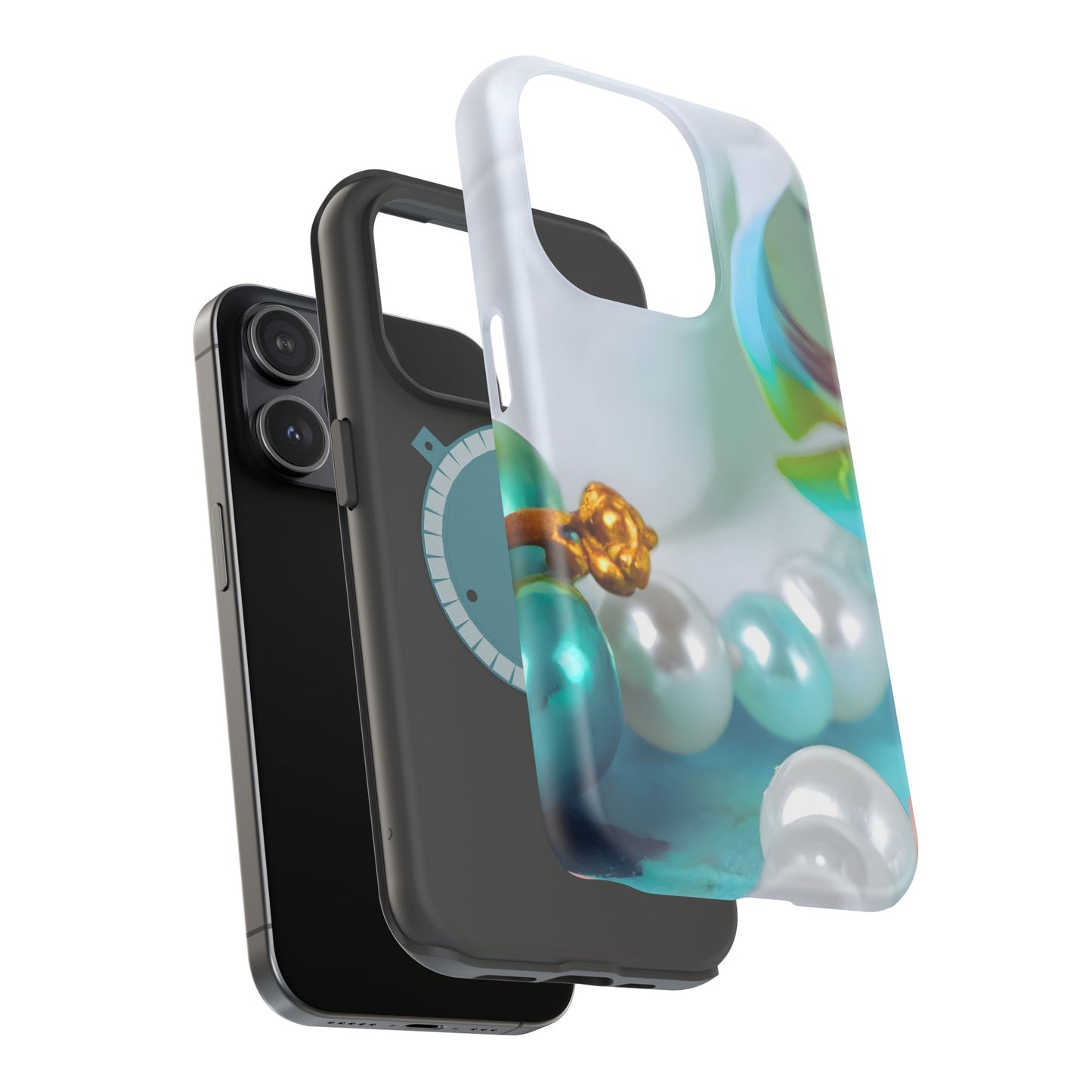 Wireless-Charging Compatible Case – Mermaid’s Pearl