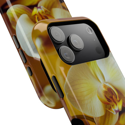 Protective Phone Case – Amber Orchid