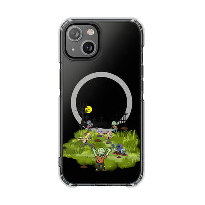 Clear Magnetic Phone Case – Graveyard Shift