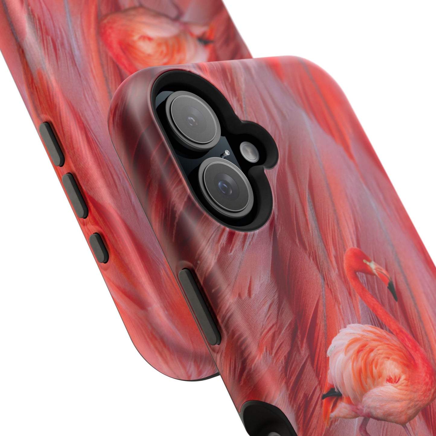 Impact-Resistant Phone Case – Scarlet Plume