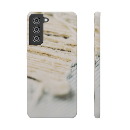 Snap Phone Case – Woven Warmth