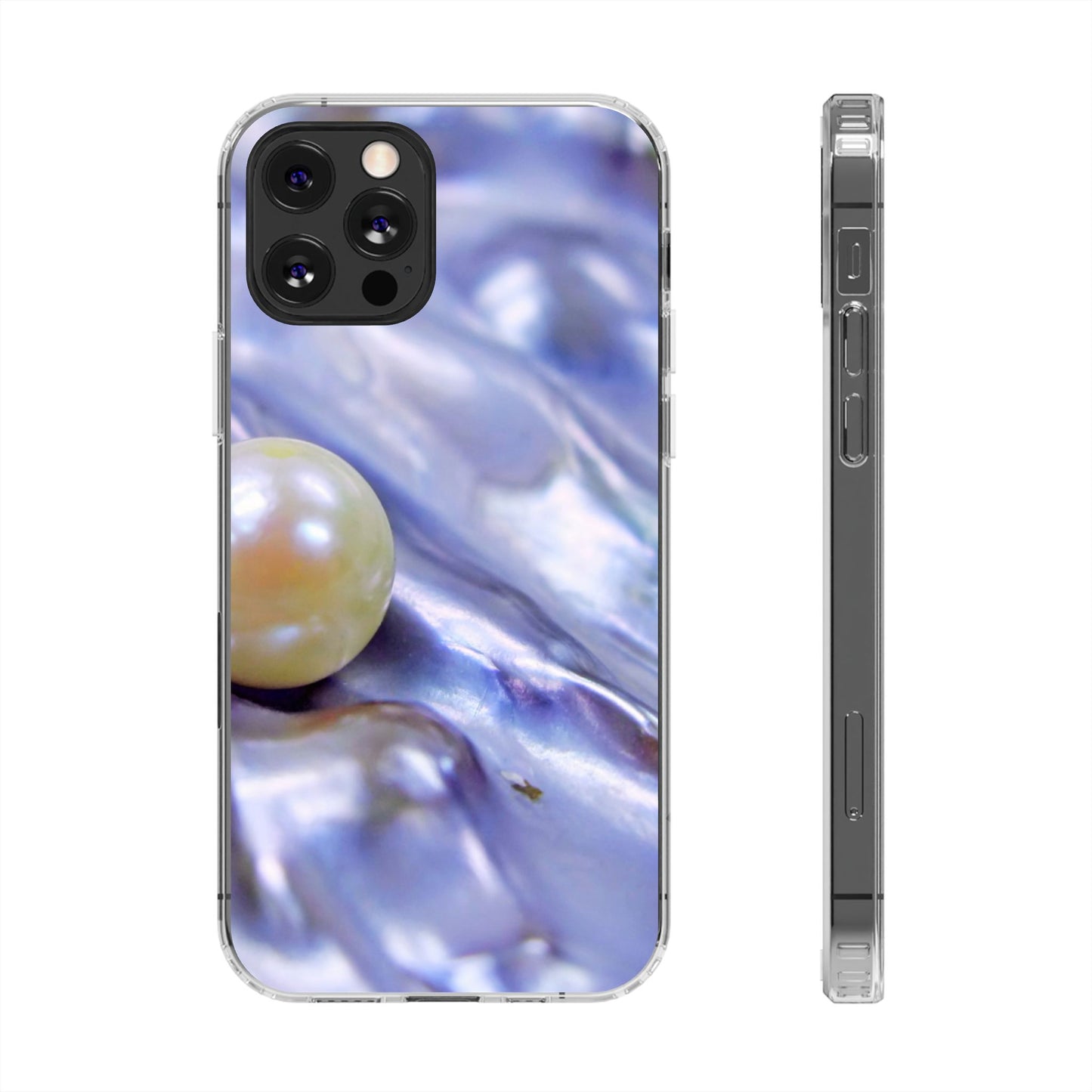 Clear Phone Case – Moon Tide