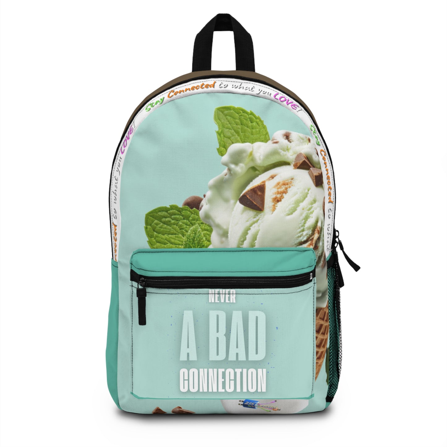 Backpack – Never a Bad Connection Mint Ice Cream