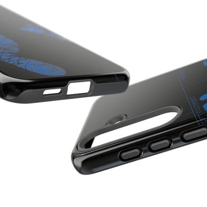 Protective Phone Case – Mom’s Little Blue Footprints
