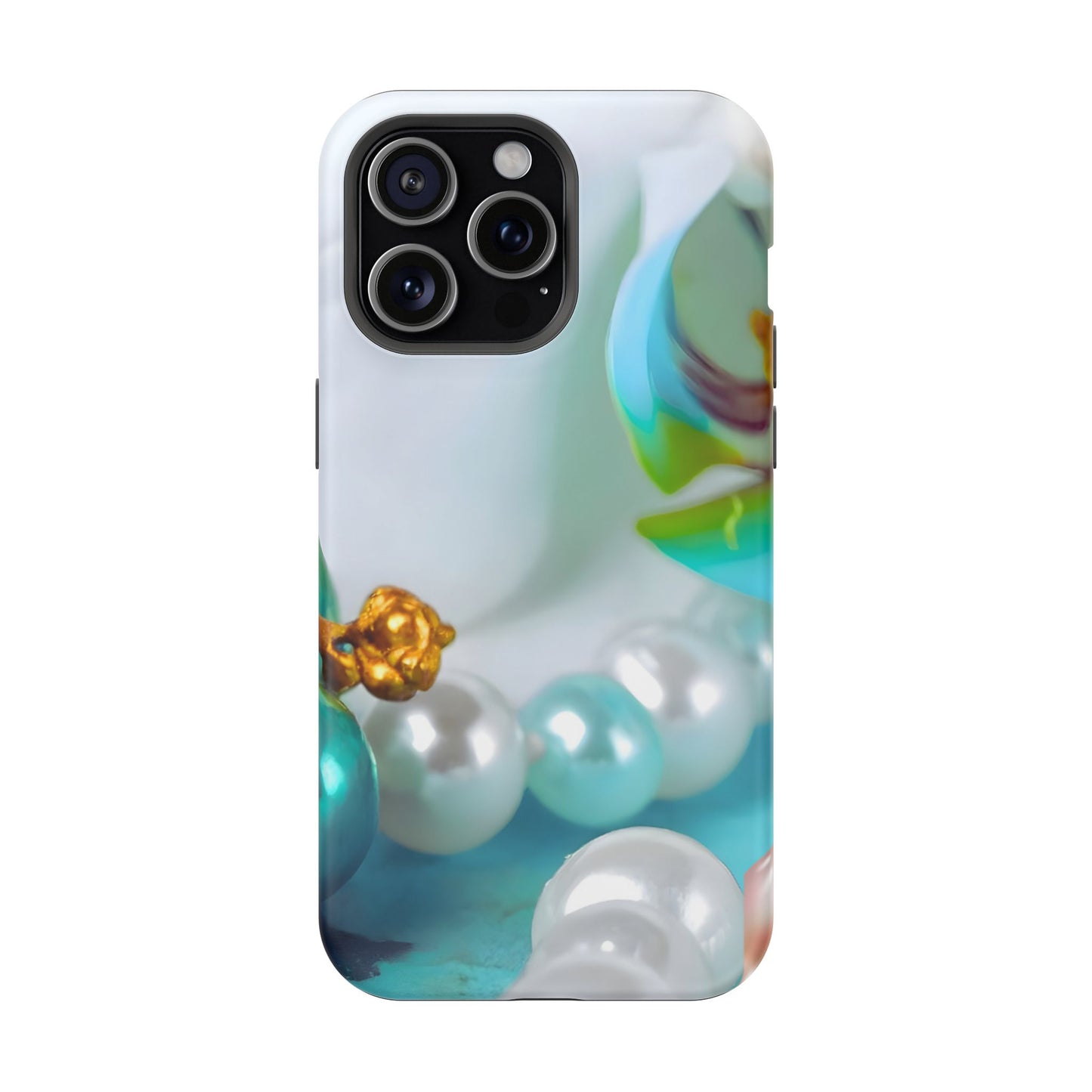 Wireless-Charging Compatible Case – Mermaid’s Pearl