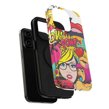 Impact-Resistant Phone Case – Pop Off – Compatible with iPhone 11–17 & Samsung Galaxy S22–S26 Series