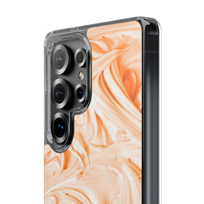 Clear Phone Case – Peach Sorbet