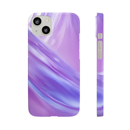 Snap Phone Case – Lavender Wave