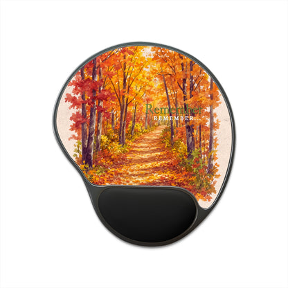 Ergonomic Mouse Pad – Autumn Remembered