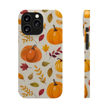 Slim Phone Case – Falling for Pumpkin