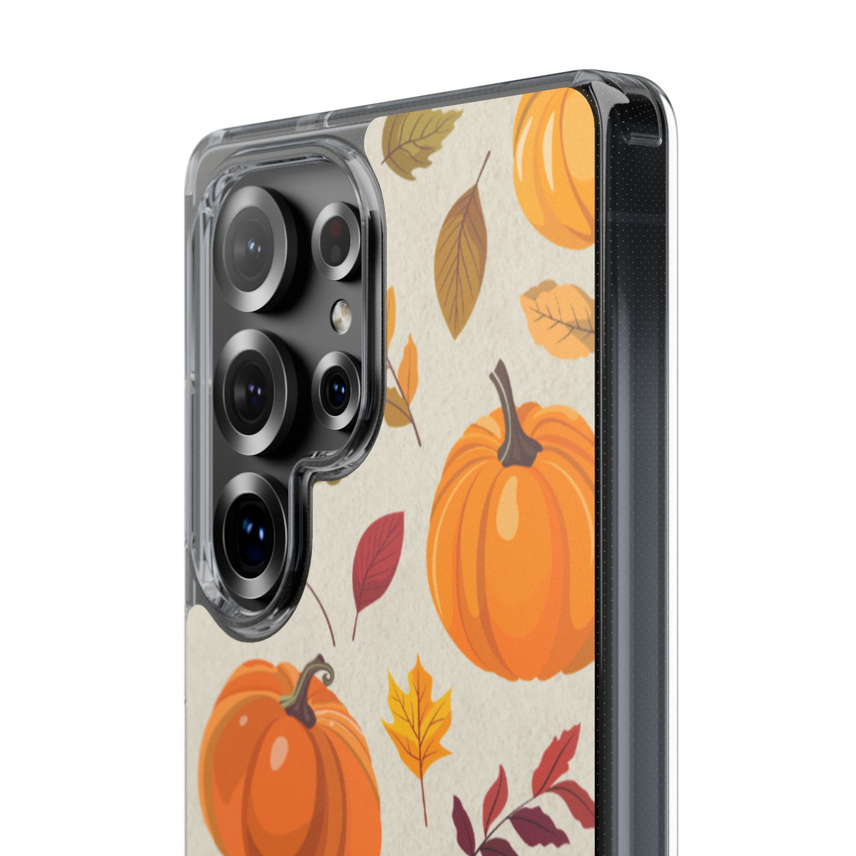 Clear Phone Case – Falling for Pumpkin