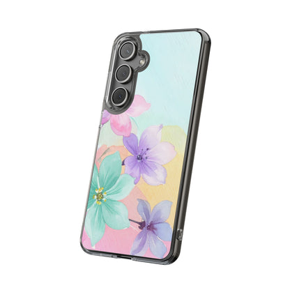 Clear Phone Case – Water Petal