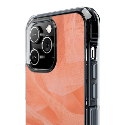 Clear Magnetic Phone Case – Coral Veil
