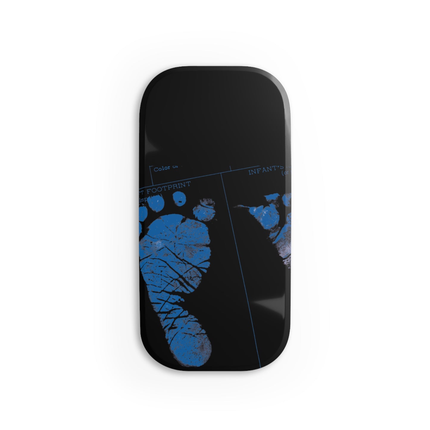 Phone Grip – Mom’s Little Blue Footprints