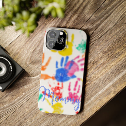 Slim Phone Case – Handprint Memories