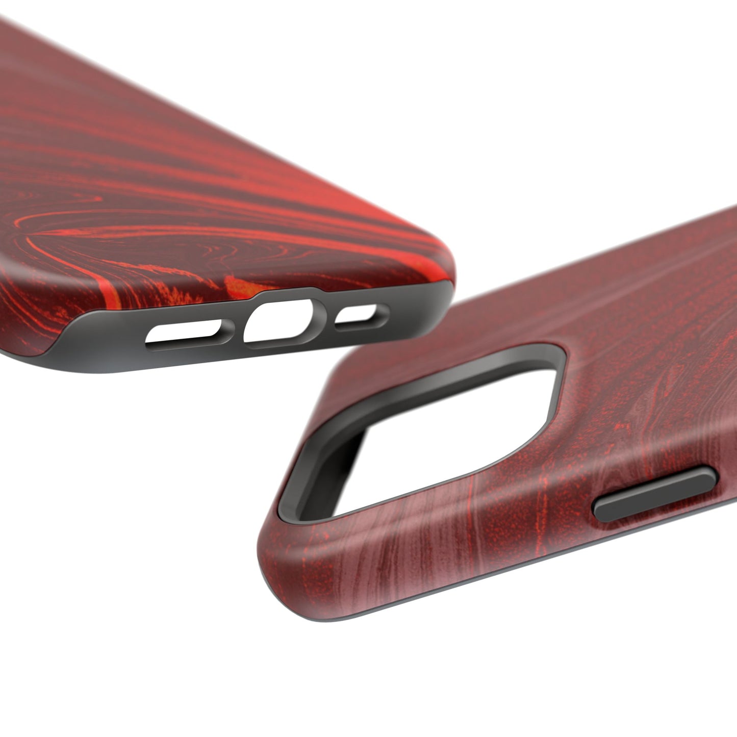 Impact-Resistant Phone Case — Crimson Current