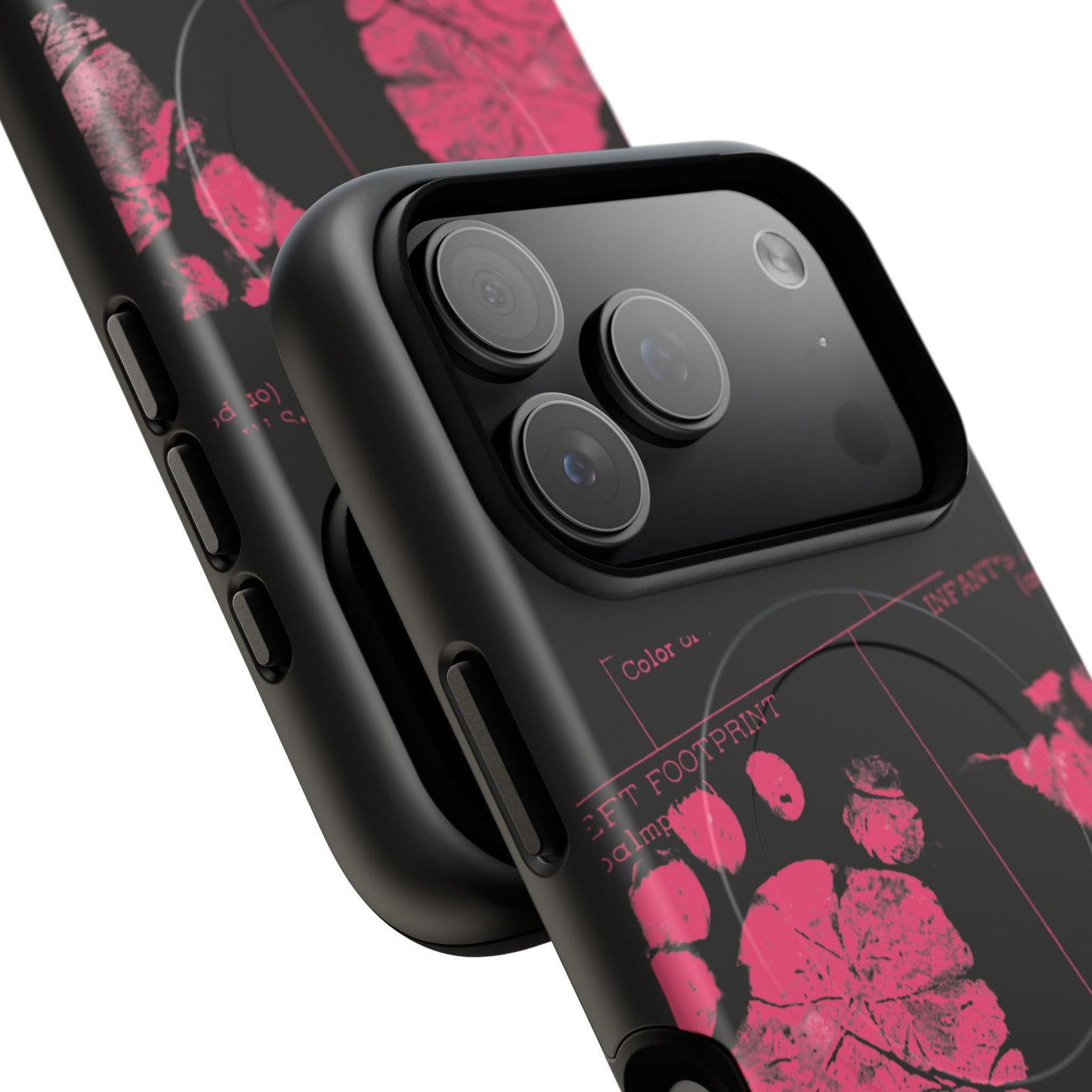 Protective Magnetic Phone Case – Mom’s Little Pink Footprints
