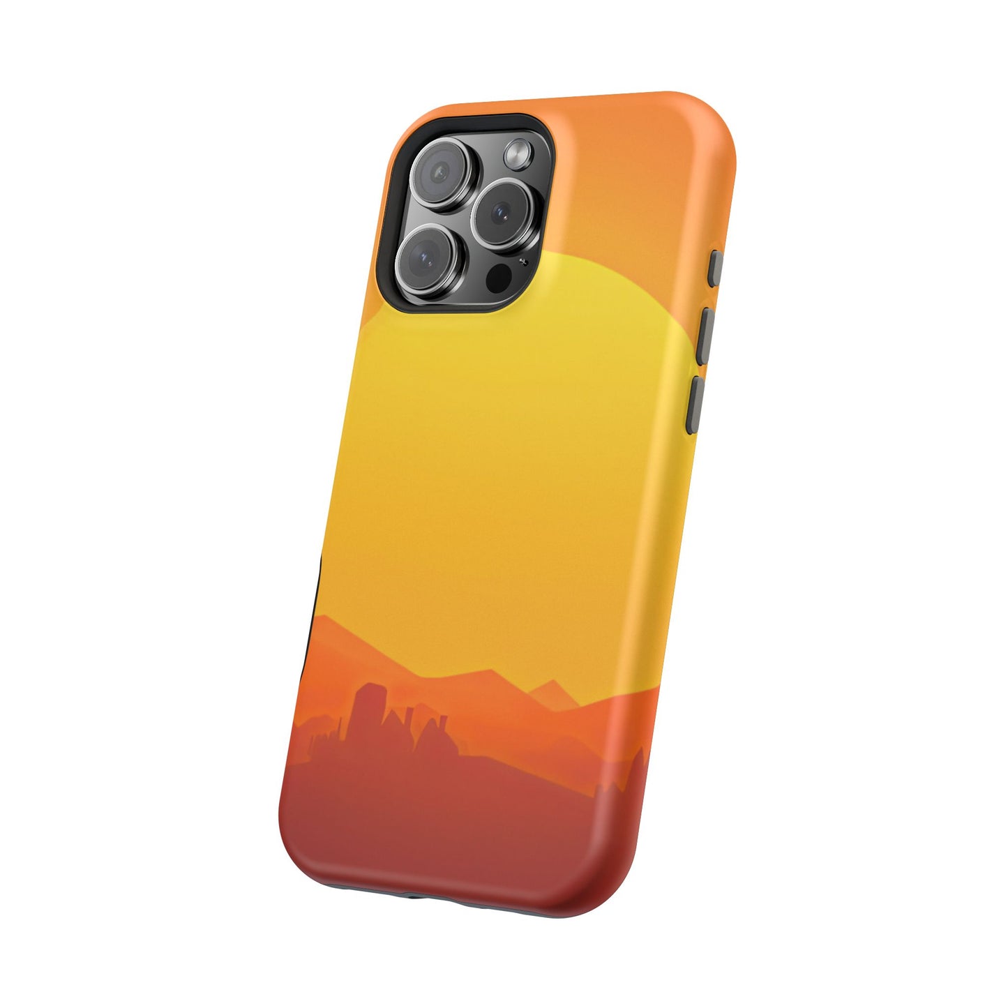Wireless-Charging Compatible Case – Desert Sunrise