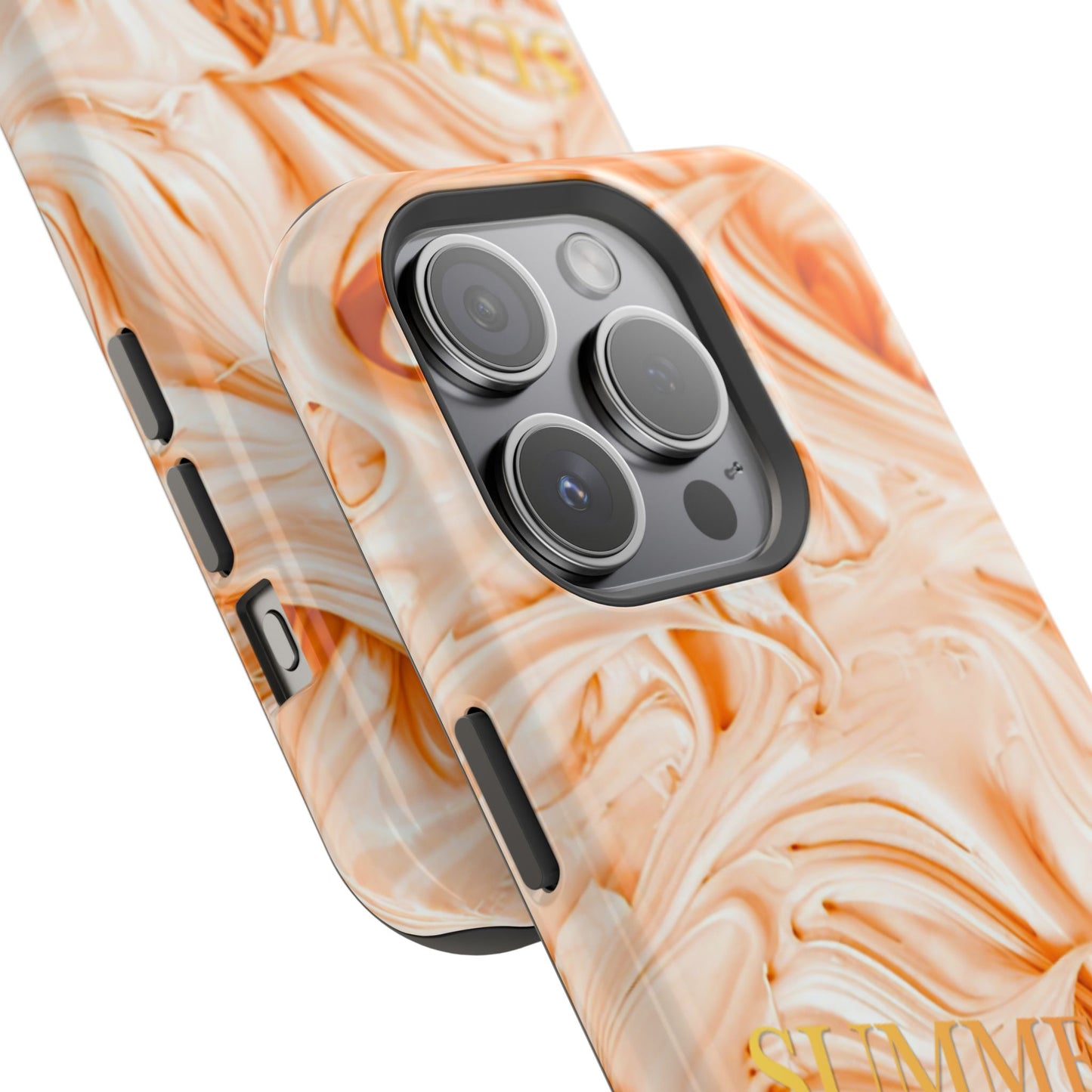 Impact-Resistant Phone Case – Peach Sorbet