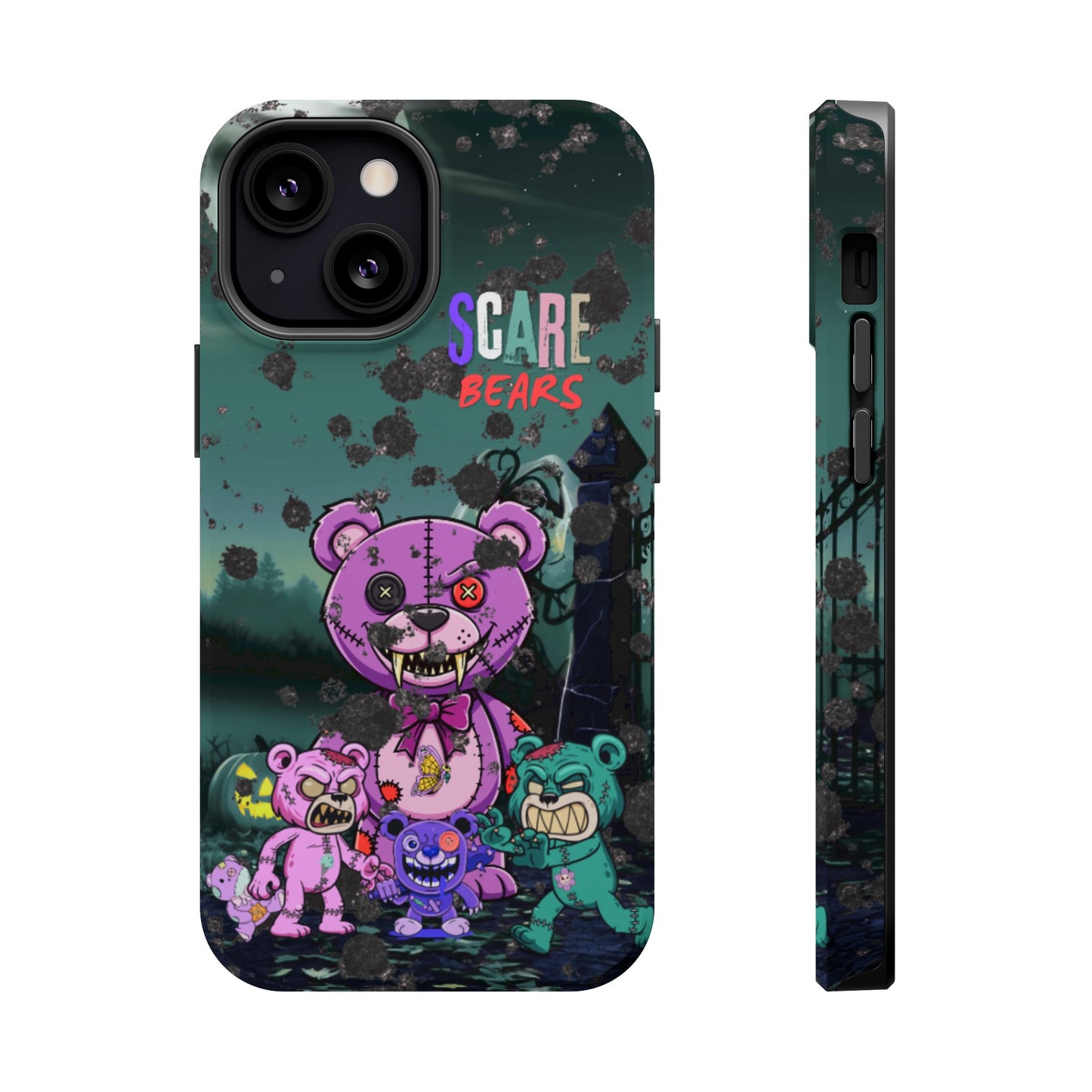 Wireless-Charging Compatible Case – Scare Bears