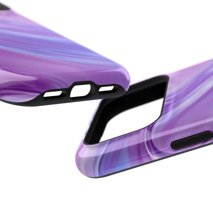 Impact-Resistant Phone Case – Lavender Wave