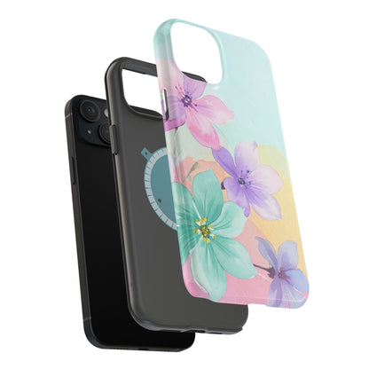 Wireless-Charging Compatible Case – Water Petal