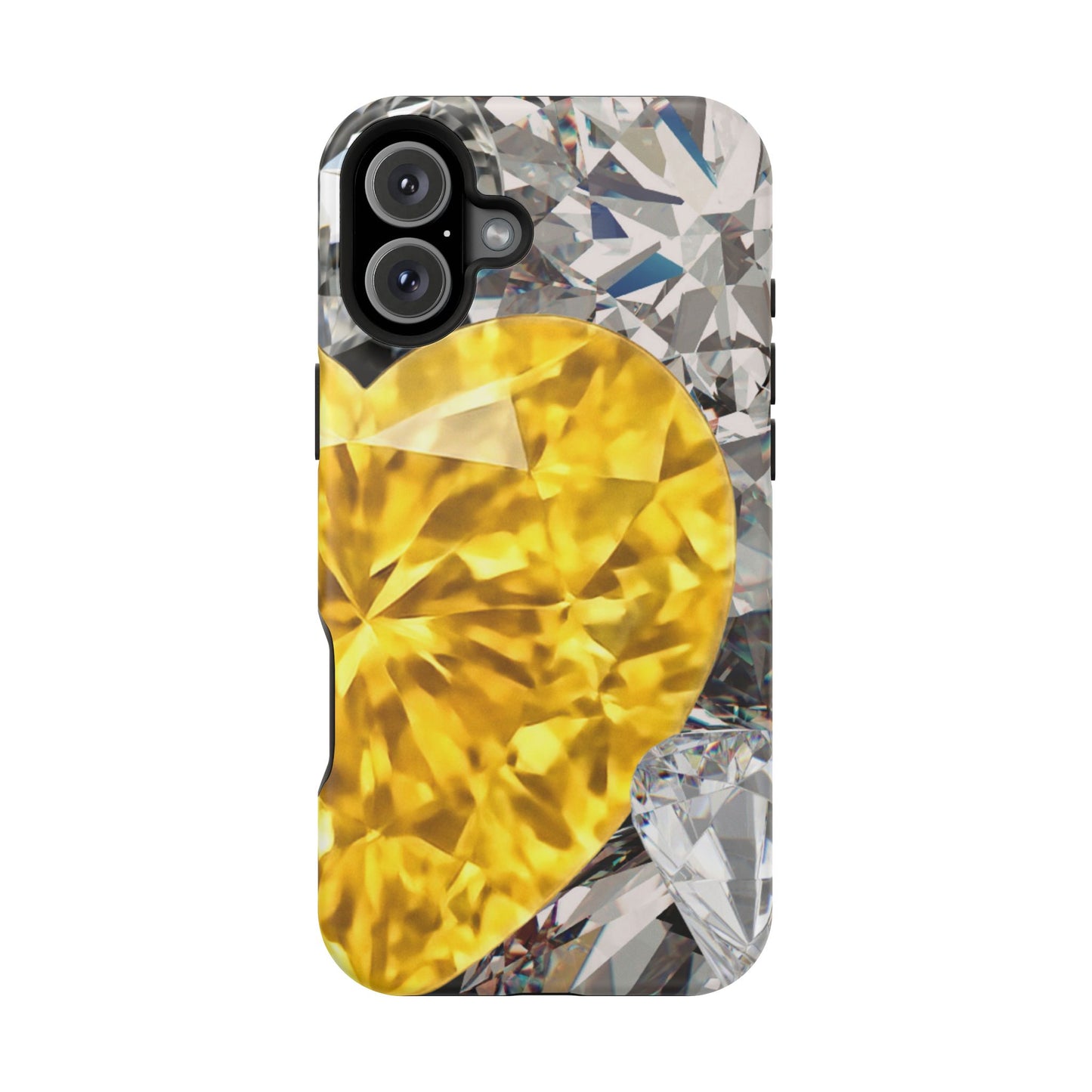 Wireless-Charging Compatible Case – Heart of Gold