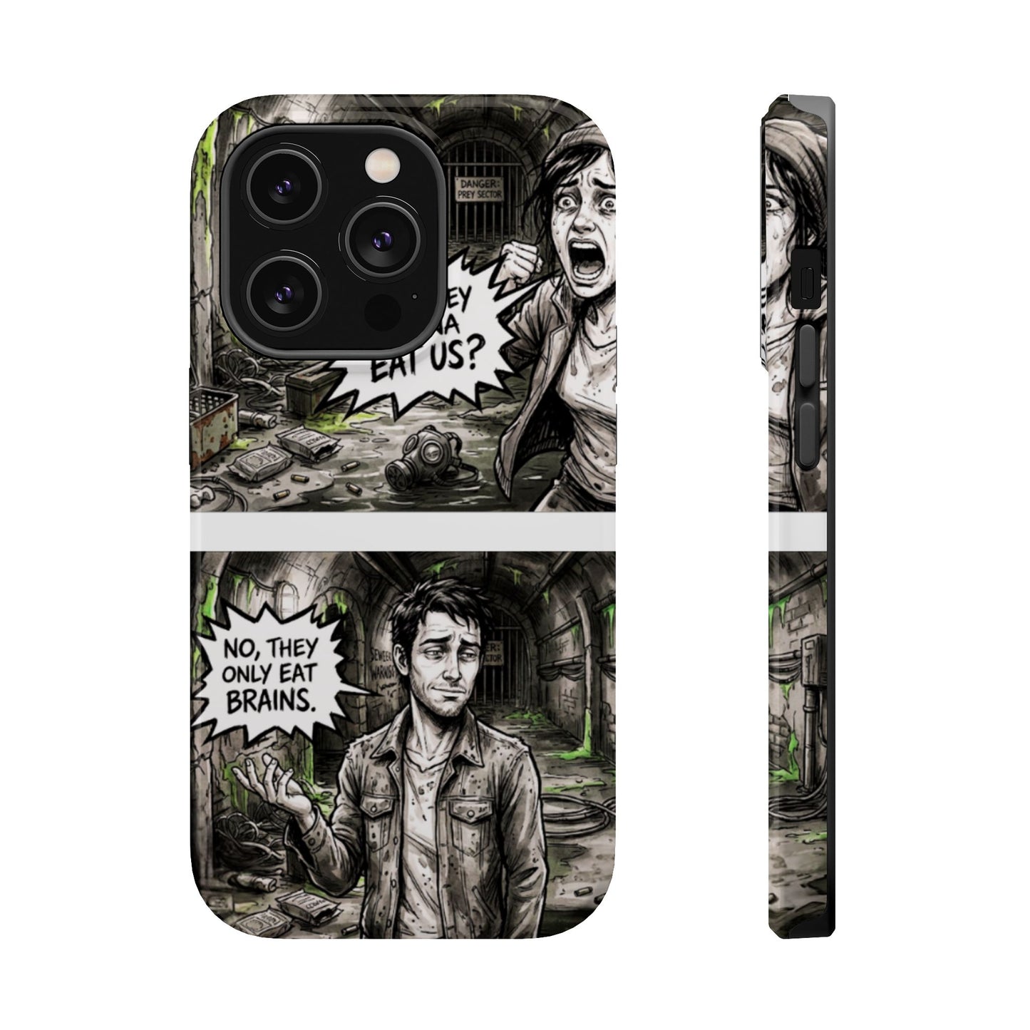Wireless-Charging Compatible Case – Brains Only