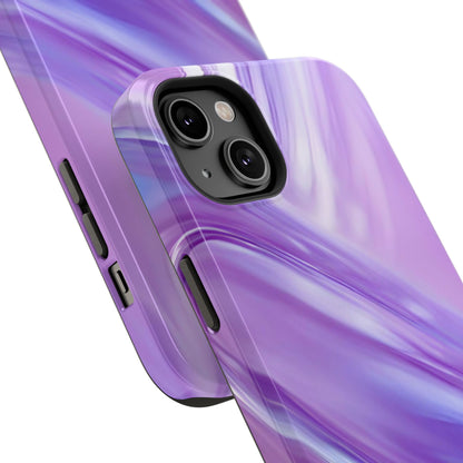 Impact-Resistant Phone Case – Lavender Wave