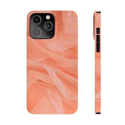 Slim Phone Case – Coral Veil