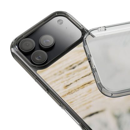 Clear Phone Case – Woven Warmth
