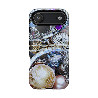 Protective Magnetic Phone Case – Chrome Jewel