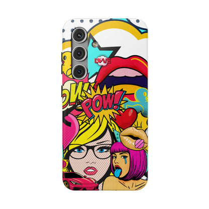 Impact-Resistant Phone Case – Pop Off – Compatible with iPhone 11–17 & Samsung Galaxy S22–S26 Series