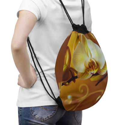 Drawstring Bag – Amber Orchid