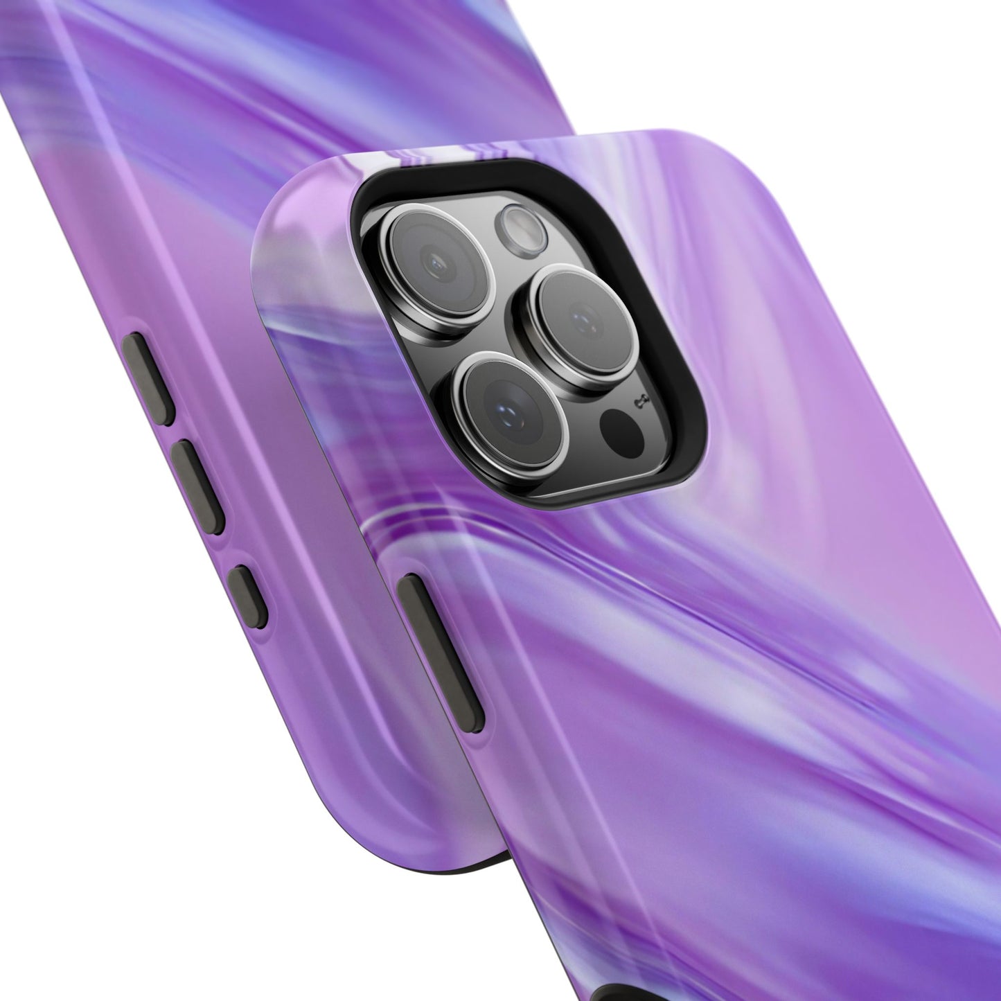 Wireless-Charging Compatible Case – Lavender Wave