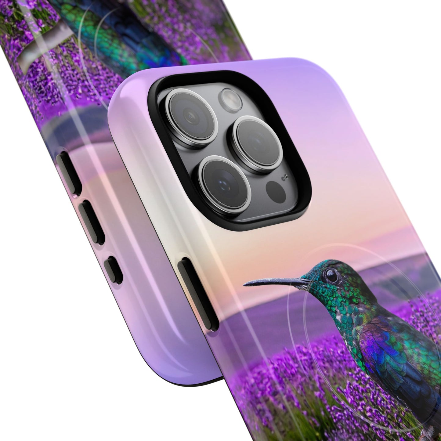 Protective Magnetic Phone Case – Hummingbird Reverie