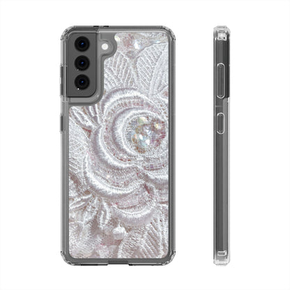 Clear Phone Case – Lace Veil