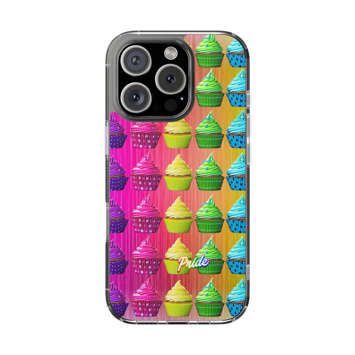 Clear Magnetic Phone Case – Sweet Pride – Compatible with iPhone 13–16 Series