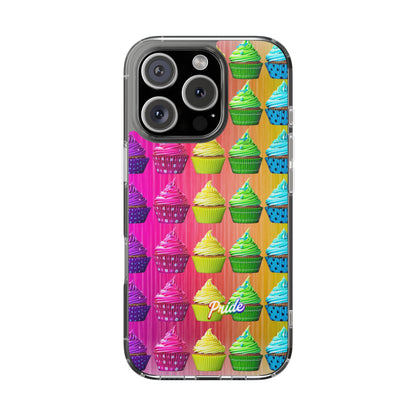 Clear Magnetic Phone Case – Sweet Pride – Compatible with iPhone 13–16 Series