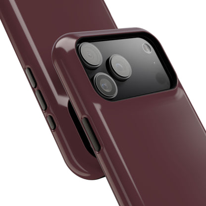 Impact-Resistant Phone Case – Mulled Wine – Compatible with iPhone 11–17 & Samsung Galaxy S22–S26 Series
