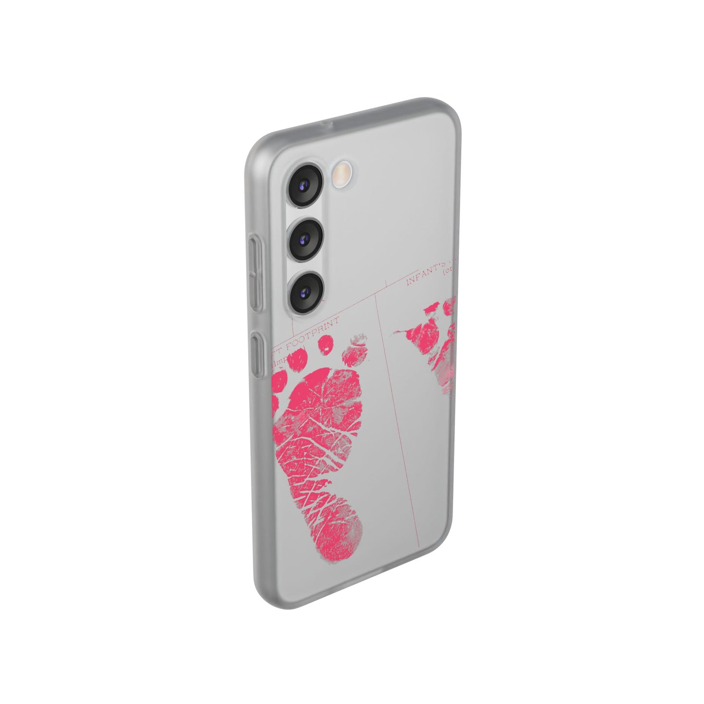 Flexi Case – Mom’s Little Pink Footprints