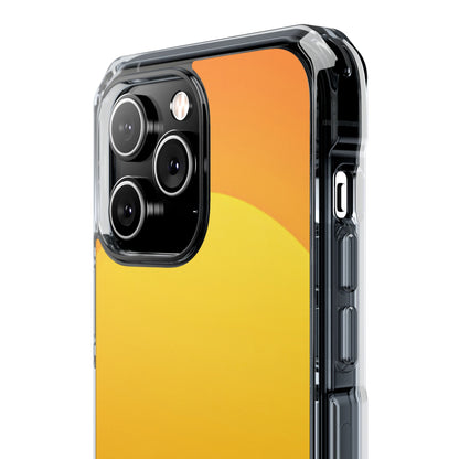 Clear Magnetic Phone Case — Desert Sunrise
